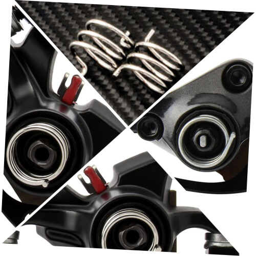 3 Sets Bike Brake Spring Disc Brake Caliper Pull Back Spring Steel for Precise Braking Control 1