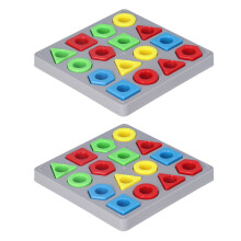 Farb-Farben Zuordnungsspiel Holzoptik