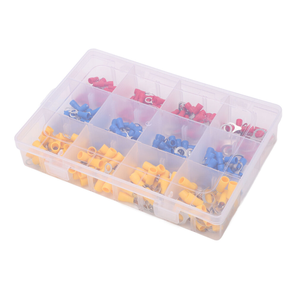240Pc Ring Terminal Set Quick Disconnect Insulated 7340572539533