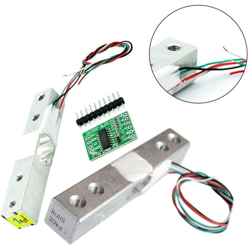 HX711 Module Load Cell Sensor 20KG Capacity, Precision Weight Measurement For DIY Projects And Electronics 2