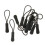 20x Anti-Slip Zipper Puller, Zipper, Zipper Extension Trailer, Practical and Robust for Back Pack, Jacket, Etc.- Black 2