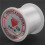 2X 0.2mm Diameter Clear Nylon Fish Fishing  Spool Beading String 6