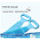 Silicone Back Scrubber for Shower with DualAction Bristles and Full Back Coverage – Pink 5