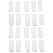 20 Pcs Silicone Gel Finger Tube Protector Toe Sleeves for Friction Pain Relief Foot Care Tool Finger Protect