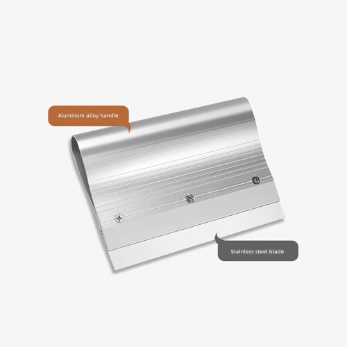 25cm Stainless Steel SMT Stencil Scraper with Aluminum Handle for Precise Paste Spreading 1
