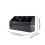 Barber Scissors Holder with MultiTool Storage, Durable Hairdressing Tool Organizer for Salon Black 3