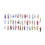 New 200Pcs Painted Model Train People Figures Scale N (1 to 150) 2