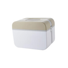 Lockable First Aid Box with Multilayer Medicine Storage, Durable Plastic Organizer for Home and Travel