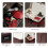 Medicine Lock Box with 4Digit Combination, Large Capacity Pill Storage for Fridge with Partition 2