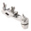 2X Drum Clamp Holder Clamp Drums Set Drum Mount Bracket Clamp Percussion Stand Drum Accessories 1