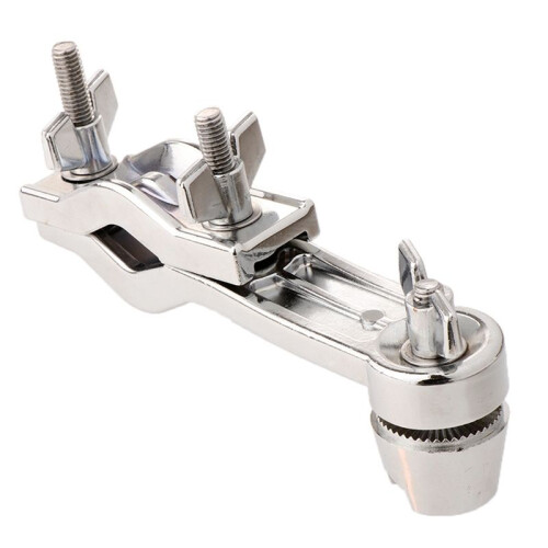 2X Drum Clamp Holder Clamp Drums Set Drum Mount Bracket Clamp Percussion Stand Drum Accessories