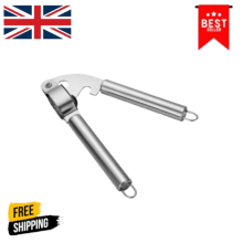 Stainless Steel Garlic Press Crusher Easy Clean