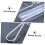2pcs Printmaking Brayer Set for Artists, Smooth Even Coverage Rubber Craft Roller for DIY Projects 5