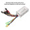 3-Modus-Sinuswellen-Lüfterloser Gleichstrommotor-Controller 24V-48V 17A 8