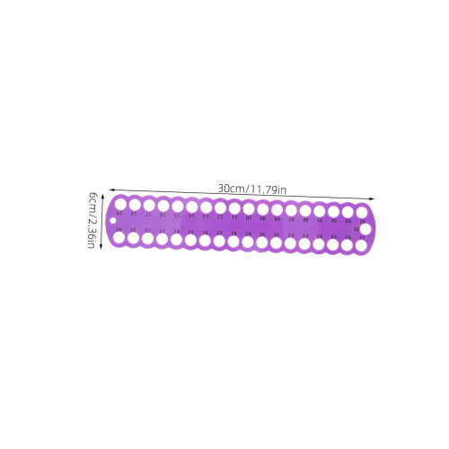 3pcs Plastic Embroidery Thread Organizer MultiHole Floss Holder for Cross Stitch 1