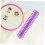 3pcs Plastic Embroidery Thread Organizer MultiHole Floss Holder for Cross Stitch 5