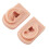 Silicone Ear Model 2PCS Soft Reusable Medium Skin 8x5x3.5cm 11