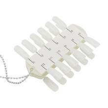 Extra Long Coffin Fake Nail Tips Full Cover ABS Design for DIY Nail Art