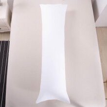 Extra Long 180cm Body Pillow with Cotton Filling for Side Sleepers and Pregnancy Support