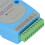 8DI 8DO Digital Input Output Module RS485 RTU Isolation Control Panel, 125x70x30mm 5