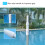 Teleskop Pool Reinigungsstange 192cm Aluminium 10