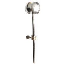 4Pcs Bass Drum Pedal Beater Aluminum Alloy Hammer Percussion Instrument Accessory Parts,Silver