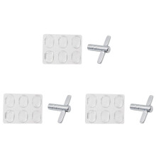 Drum Damper Gel Confezione da 18 con Una Chiave di Accordatura per Batteria Confezione 1
