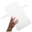 Plastic Canvas Sheets 4pcs Durable Easy Cut Plastic Mesh for Crochet and Embroidery Crafts White 4