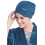 Bamboo Eyelash Sleep Cap and Mask with Eyelash Protection Design, Light Blocking, Black 2
