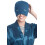 Bamboo Eyelash Sleep Cap and Mask with Eyelash Protection Design, Light Blocking, Black 3