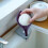 Leaf Soap Dish with Strong Suction Cup, Leaf Shaped Wall Mounted Holder for Bathroom and Kitchen 3
