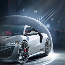 Universal Car Dust Cover Transparent Thin