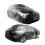 Universal Car Dust Cover Transparent Thin 2