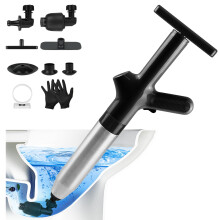 Toilet Plunger High Pressure Air Drain Blaster Dra Toilet Unclogger Clog Remover