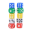 20 Coloured Dice 6 Sided Game Dice D6 Bulk Pack 2