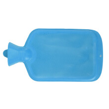 Silicone Enema Kit with 2L Bag, 5ft Hose & 33x18cm Bottle - Blue