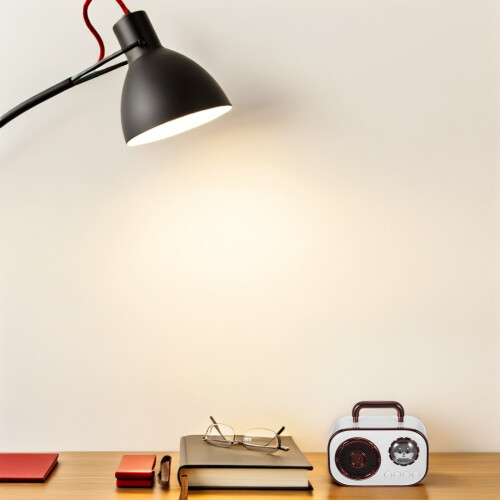 Mini Wireless Speaker Retro Style Portable for Outdoor White 1