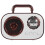 Mini Wireless Speaker Retro Style Portable for Outdoor White 5