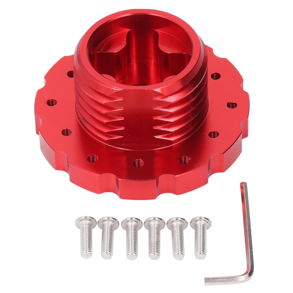 Racing Wheel Hub Adapter Aluminum Alloy Easy Install Stable Control For Gaming And Racing 9455672758536