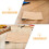 Self Stick Vinyl Flooring 0.6x3m Wood Pattern Removable Adhesive 8