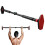 Adjustable Pull Up Bar Doorway 47-63in No Drill Strength Training Home Gym 6