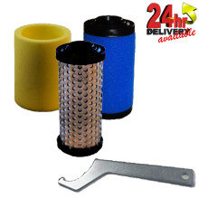 Fast Mover 3x FMT3000 filters for FMT3003 regulator unit with disassembly tool