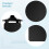 Archery Eye Patch ClipOn Shooting Eye Shield for Improved Target Focus, Durable Plastic 2 Pcs 2