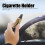Eco-Friendly Ashless Cigarette Filter Holder, Gold, 135mm 7
