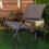 Charles Bentley Charles Bentley Steel 2 Seater Rocking Bench - Grey 3