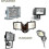 Compatible with outdoor floodlight halogen bulbs 500W R7s - 5 pack 118mm linear 5