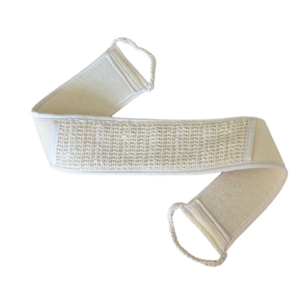 Loofah Back Scrubber ExtraLong Exfoliating Bath Towel with Handles for Deep Cleaning and Callus Removal