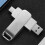 Vodotesný USB kľúč TYPE-C s kovovým USB kľúčom 128 GB 5
