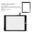 Touch Screen Digitizer Glass for IOS Tablet 5 2017 Black, Tempered Replacement 5