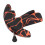 3-Finger Thumb Bow Release - Comfortable Grip, Orange Plastic Archery Gear 3